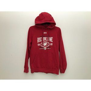 Under Armour Wisconsin Badgers Rose Bowl 2020 Men’s S Red Sweatshirt *12